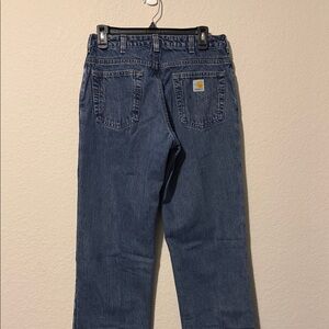 Carhartt Indigo Blue Jeans , women 8x32 long